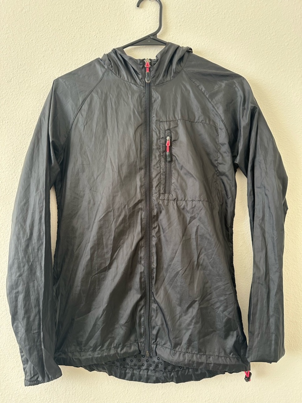 Women’s Black Lightweight Hooded Jacket